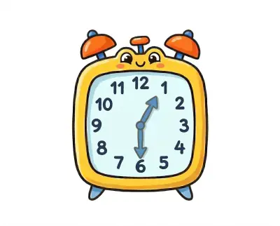 Half past twelve